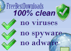 100% clean - certified by Free Best Downloads